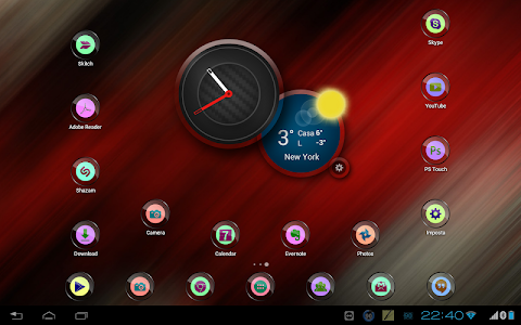 Screenshot Tony Pastello Glass Icon Pack v1.0.0