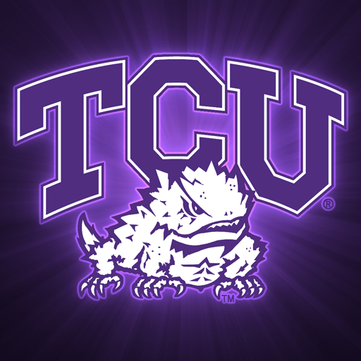 TCU Horned Frogs Live Clock LOGO-APP點子