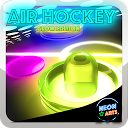 Air Hockey Glow Edition Free mobile app icon