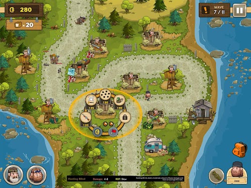 Android application Duck Commander: Duck Defense screenshort