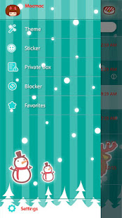 GO SMS CHRISTMAS MOCMOC THEME(圖5)-速報App