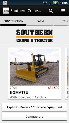 Southern Crane Tractor