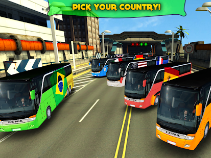 Soccer Team Bus Battle Brazil