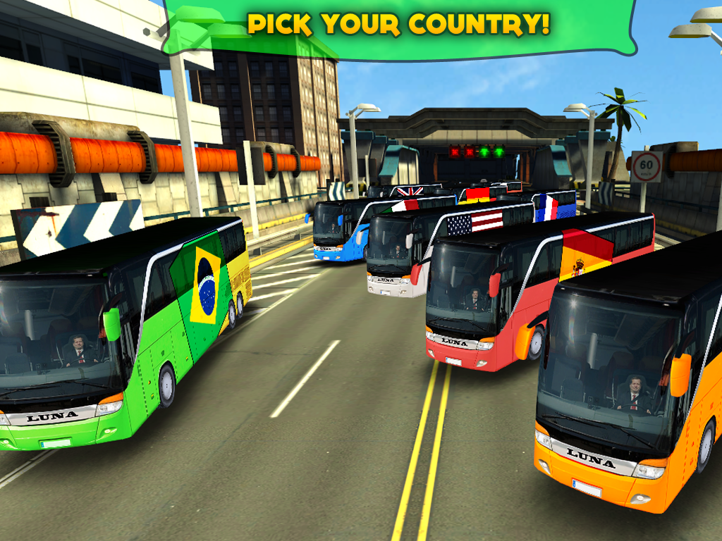 SOCCER TEAM BUS BATTLE BRAZIL Apl Android Di Google Play