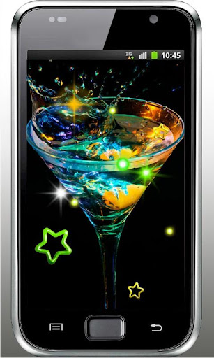 Cocktail Neon Style HD LWP