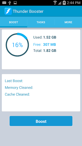 Thunder Booster Clean Speed up