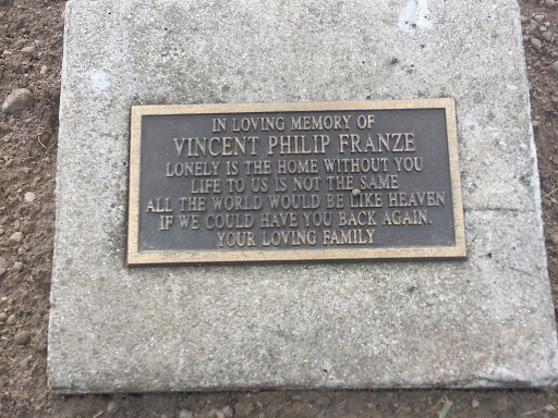 Vincent Philip Franze Memorial