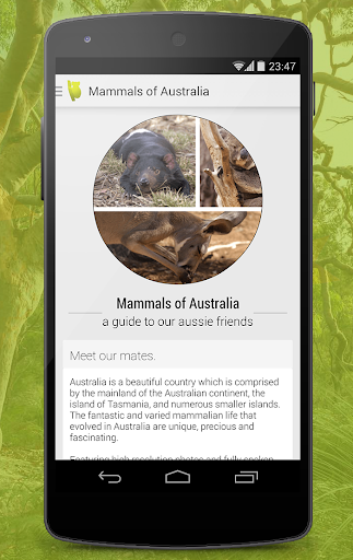 Mammals of Australia Free