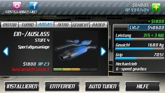 Drag Racing Classic Screenshot