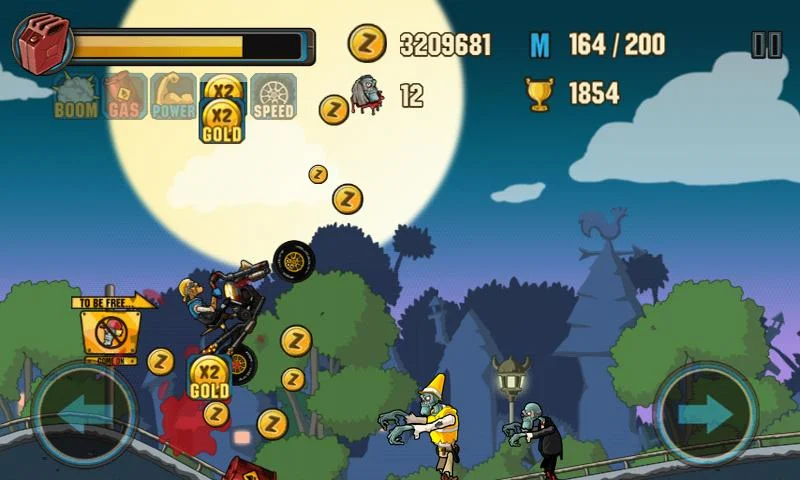 Zombie Road Racing - screenshot