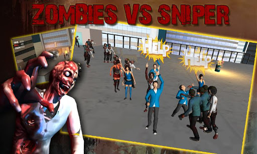 Zombie Sniper Attack - 3D Game