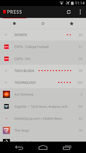 Press (RSS Reader) - screenshot thumbnail