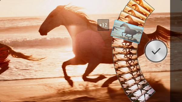 Android application Timeshift burst screenshort