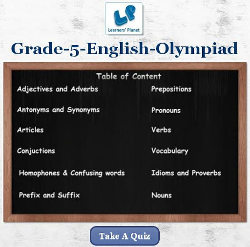 GRADE-5-ENGLISH-OLYMPIAD FREE