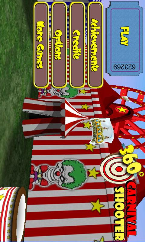 Android application 360 Carnival Shooter screenshort