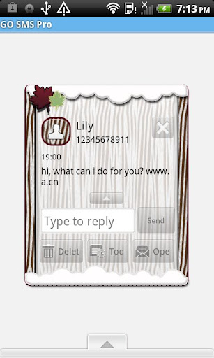 【免費個人化App】GO SMS THEME/AutumnZebraSky1-APP點子