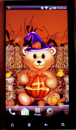 Teddy Bear Halloween LWP