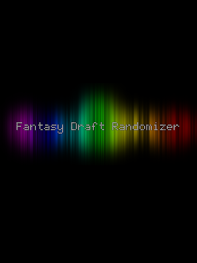Fantasy Draft Randomizer