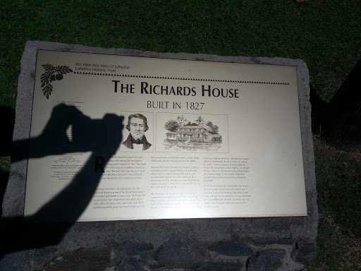 The Richards House Information Board 