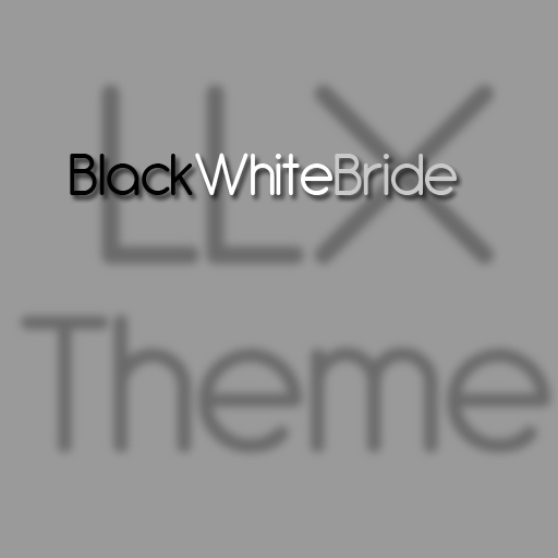 BlackWhiteBride LLx Theme LOGO-APP點子