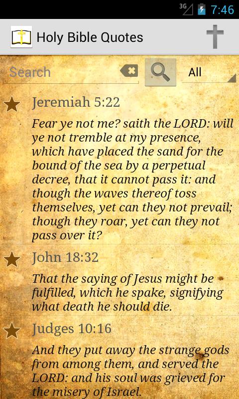 Daily Bible Verse KJV Screen 1