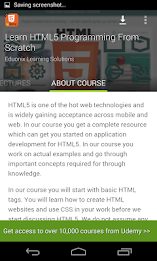 Learn Free HTML5 Tutorials poster 4