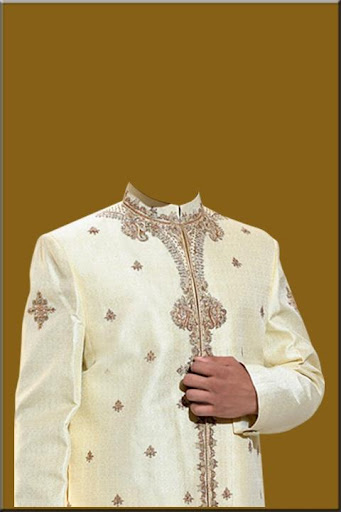 Indian Man Sherwani Photo Suit