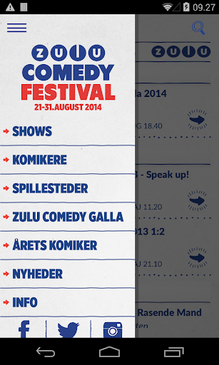 【免費娛樂App】Zulu Comedy Festival 2014-APP點子