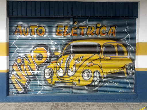 Graffiti Fusca Amarelo