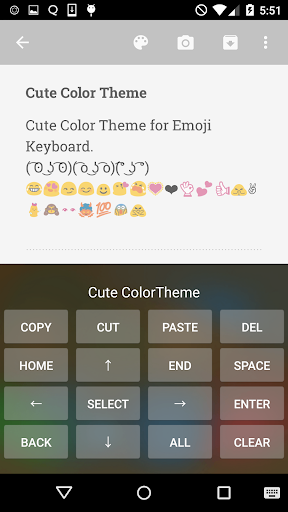 【免費個人化App】Cute Color Skin Emoji Keyboard-APP點子