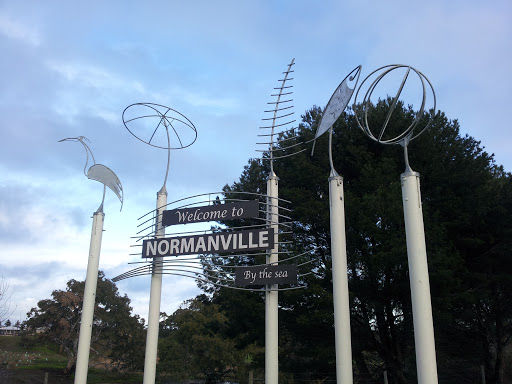 Normanville Sculpture Sign