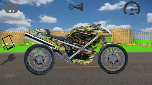 【免費賽車遊戲App】Toddler Military Bike Toy-APP點子