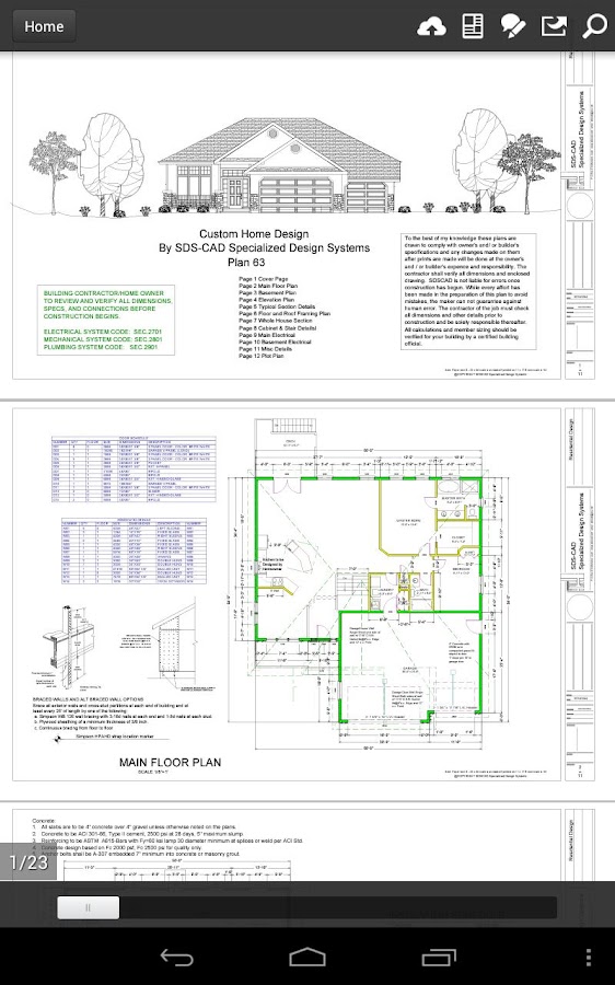 100 House  Plans  in PDF and CAD Android  Apps  on Google Play