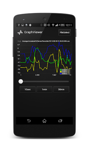 Sensor Rec for Android Wear P