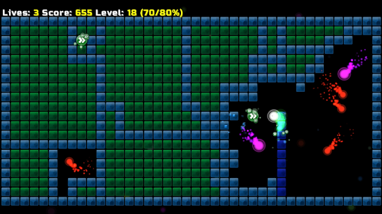 Xonix Game Windows 7