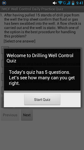 IWCF Well Control Quiz - Free