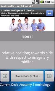 Lastest Anatomy Flashcards Plus APK for Android