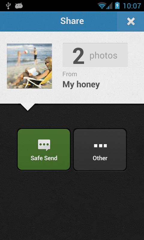 Hide pictures - KeepSafe Vault - screenshot
