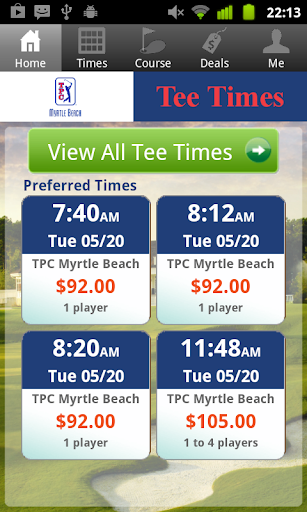 TPC Myrtle Beach Tee Times