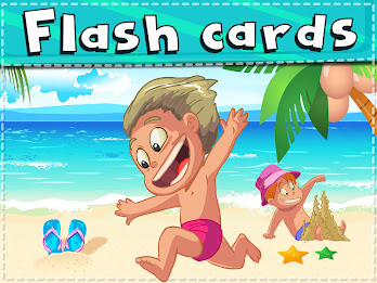 Learn english by flash cards poster 1