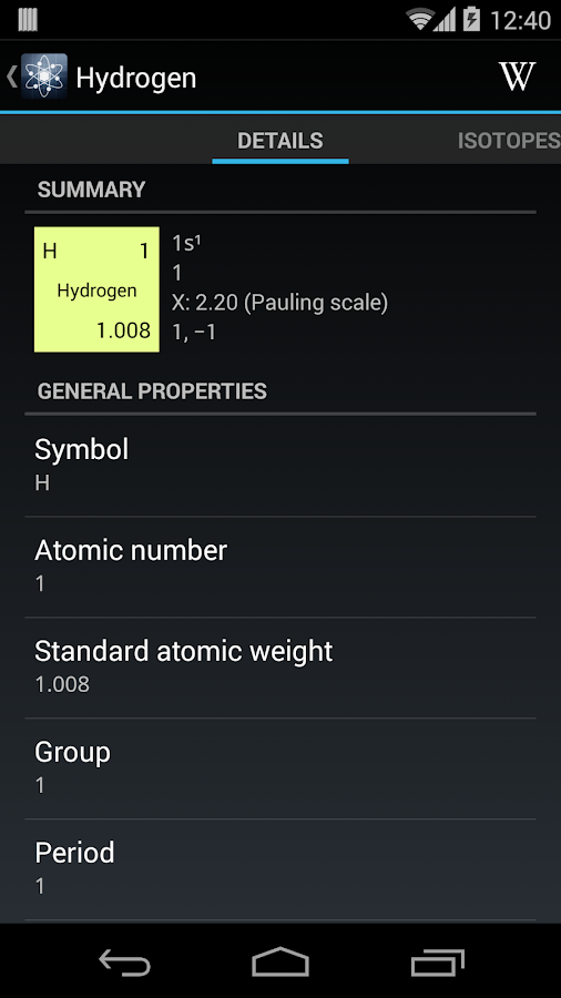   Periodic Table- screenshot 