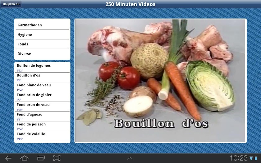 Die Küchenbasis HD Screen 3