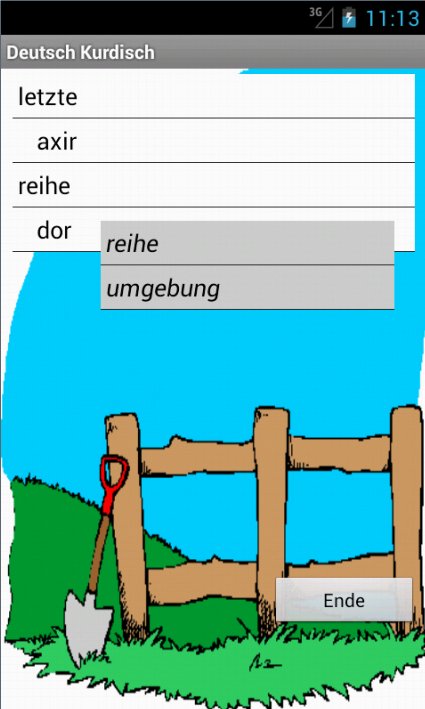 German Kurdish Hangman Screen 3