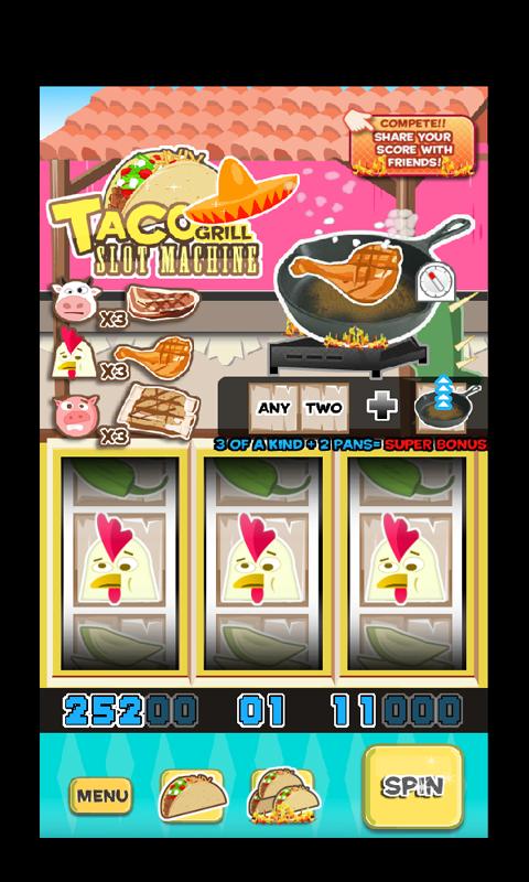 Taco Grill Slot Machine Screen 3