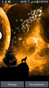How to download Howling Space Live Wallpaper 2.0 unlimited apk for pc