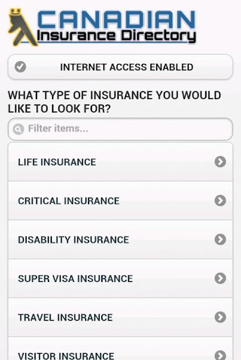 Canadian Insurance Directory