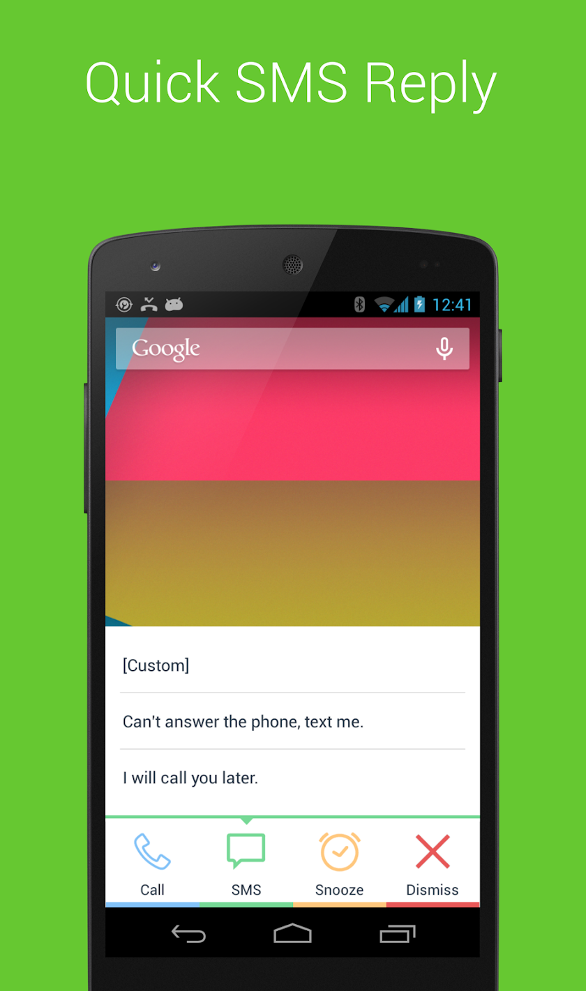 Missed Call+ (Alarm) PRO Screen 2