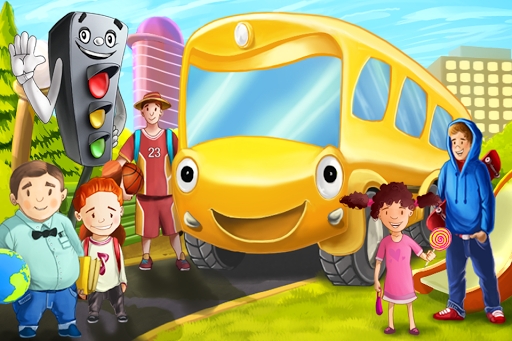 Bus Story for Kids 4-6 years