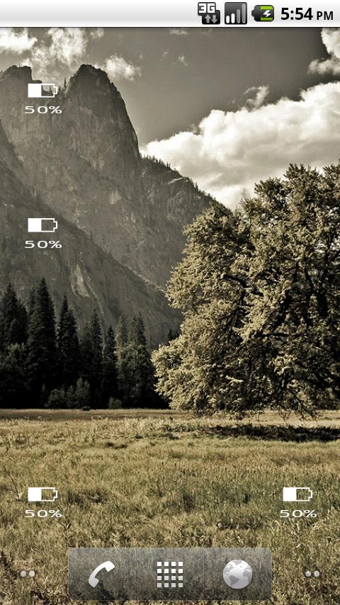 Mono Battery Widget Screen 2