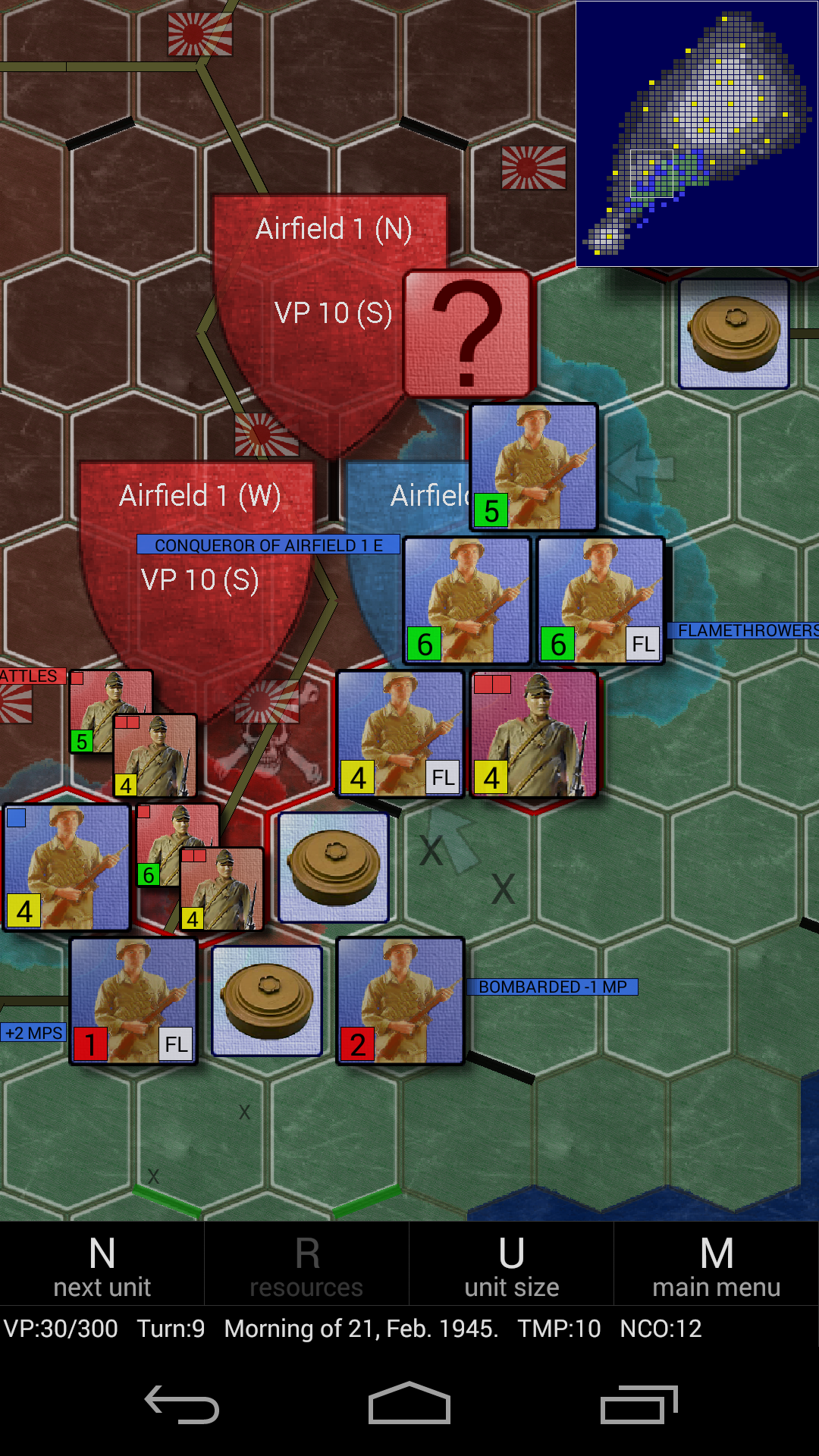 Android application Iwo Jima screenshort